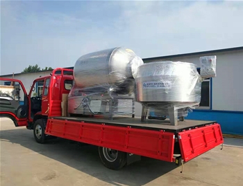 1000L變頻真空滾揉機(jī)、700L電加熱煮鍋發(fā)往安徽
