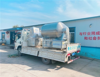 80針鹽水注射機、1200L真空滾揉機，發(fā)往河南商丘