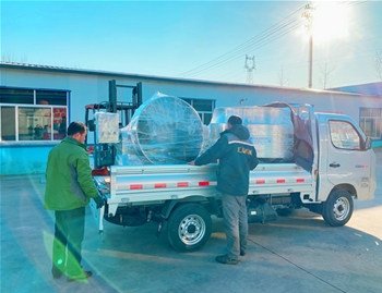 700L立式、400L可傾，電加熱夾層鍋2臺(tái)發(fā)往安徽