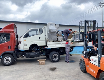 120針鹽水注射機(jī)，200L料車發(fā)往菏澤鄆城