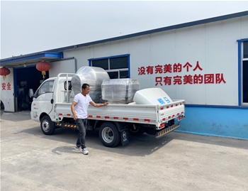 400L真空滾揉機、500L電加熱夾層鍋，發(fā)往河南洛陽