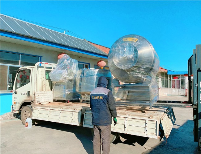 1200L真空滾揉機、700夾層鍋、80針鹽水注射機，發(fā)貨河南