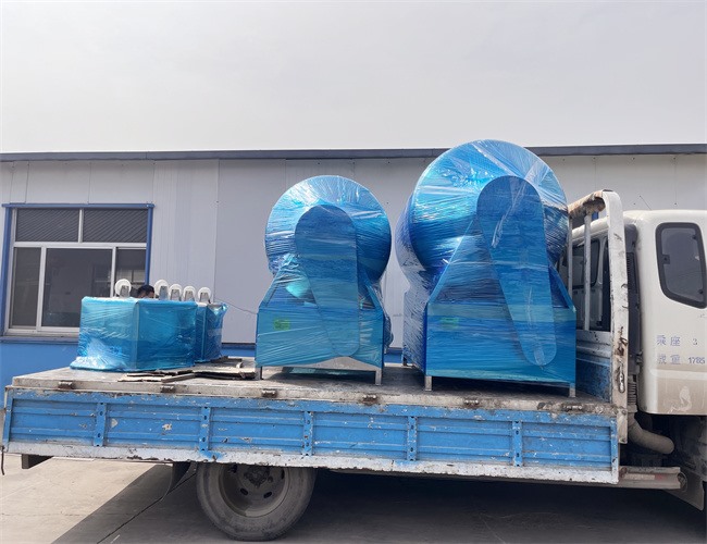 匯品1200L滾揉機1臺600L滾揉機1臺，200L不銹鋼料車2臺發(fā)貨安徽合肥